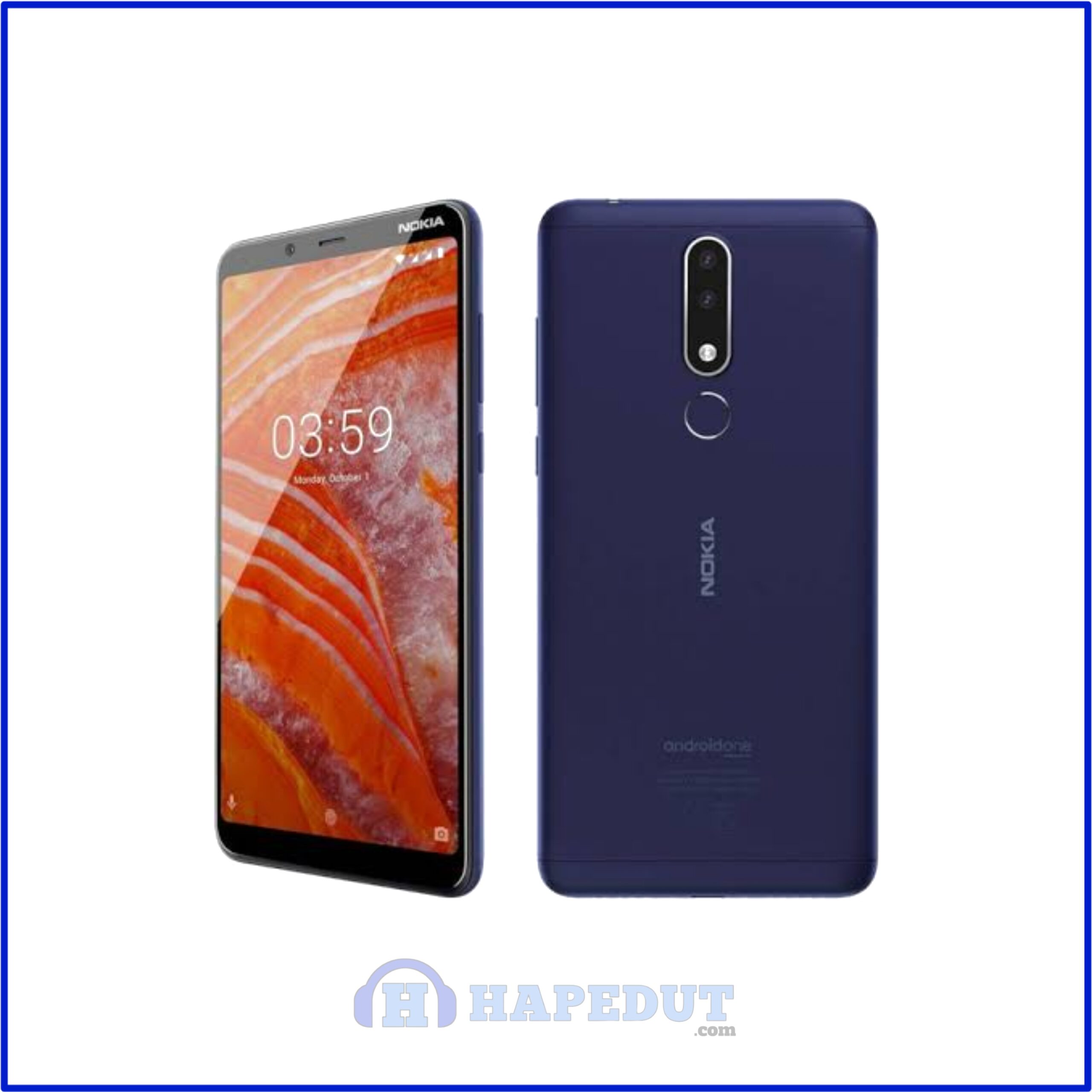 Nokia 3.1 Plus : Hapedut