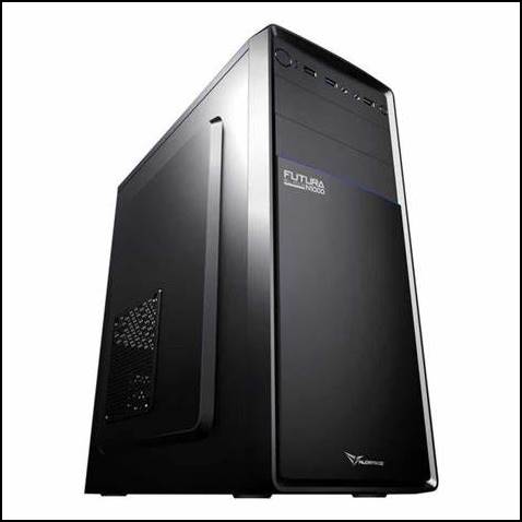 23. Alcatroz Futura Black N1000 ATX Performnce PC Cas