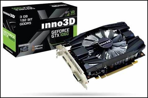 12. Inno 3D GTX 1060 3GB Compact