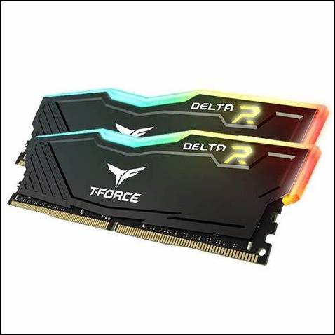 3. TEAM T-Force Delta RGB (2×8) 16GB DDR4