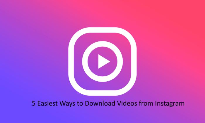 Cara download video instagram tanpa aplikasi tambahan