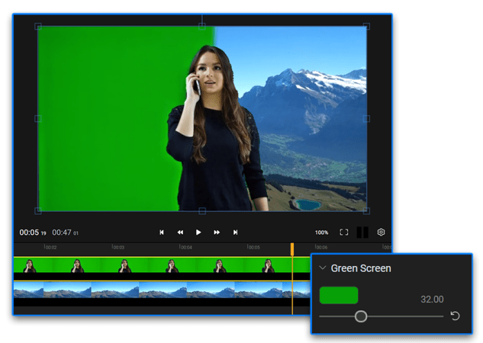 Aplikasi edit video android dengan fitur chroma key