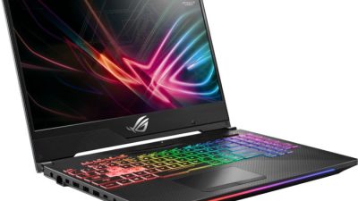 Laptop gaming dengan RAM 16GB dan SSD