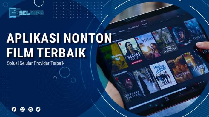 Aplikasi streaming film dan serial TV terbaik dengan subtitle Indonesia