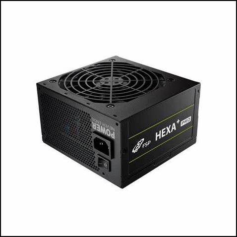 Casing - CUBE Gaming Weiss (Rp 380.000) dan PSU: FSP Hexa+ II 400W (Rp 500.000)