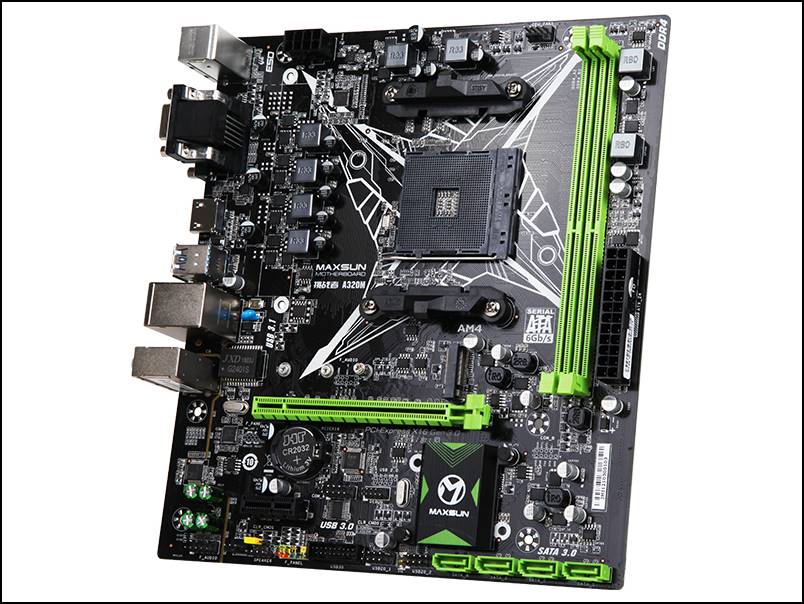 Motherboard - MAXSUN MS-A320M (Rp 735.000)