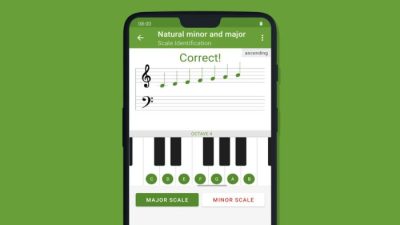 Aplikasi Android untuk belajar musik dan bermain alat musik