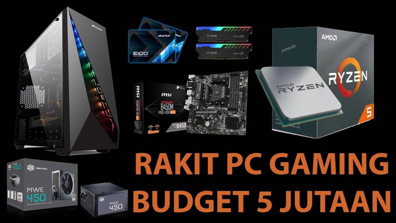 Rakit PC Gaming Murah 5 Jutaan