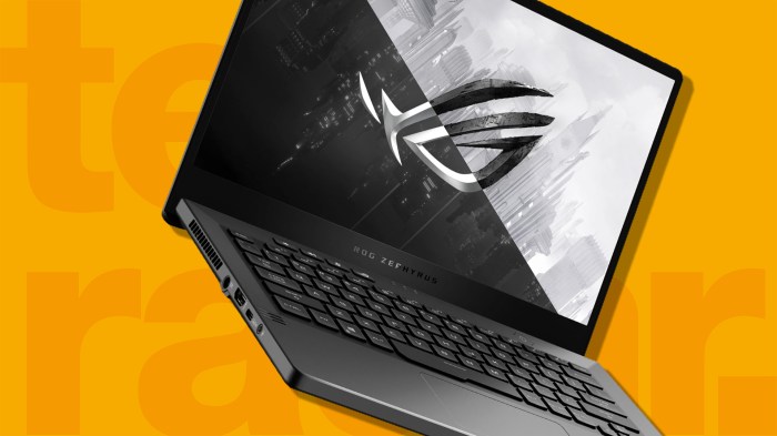 Laptop gaming ringan dan tipis untuk dibawa bepergian