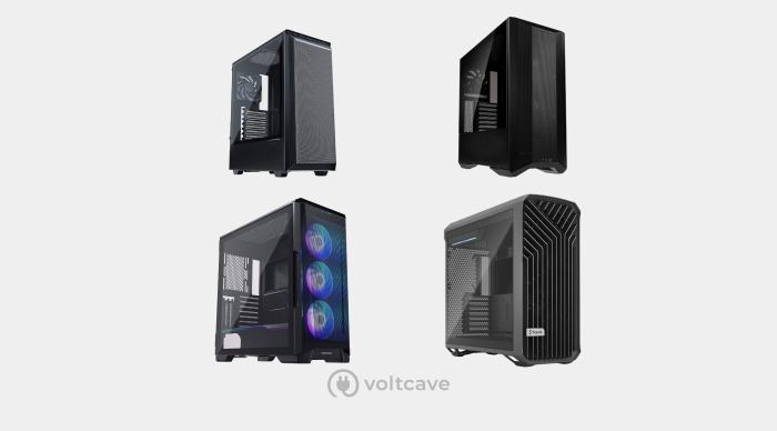 Case PC gaming terbaik dengan aliran udara optimal dan desain minimalis