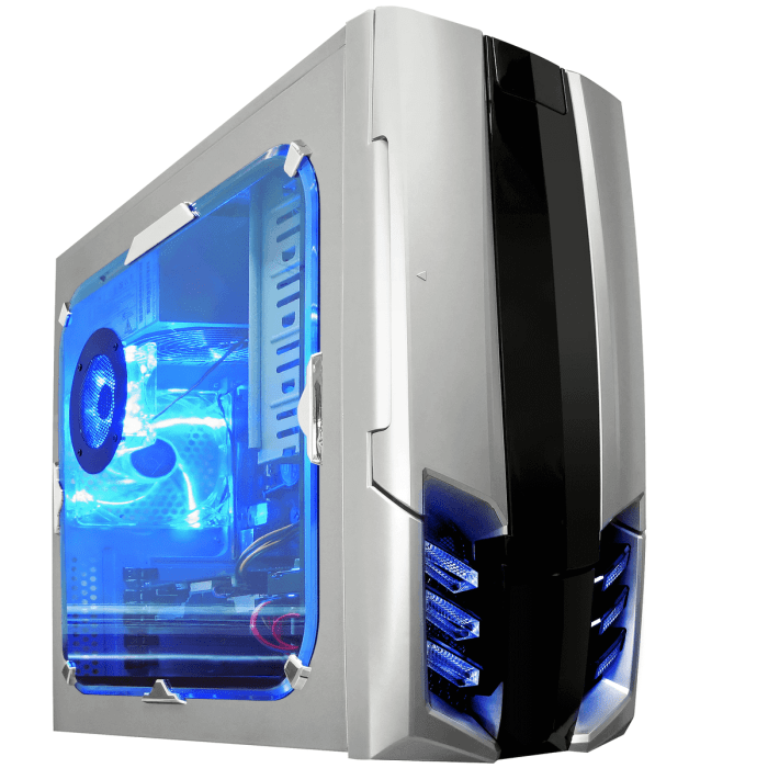 Case PC gaming terbaik dengan panel kaca tempered dan desain stylish