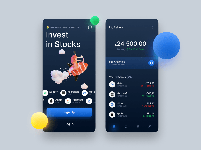 Aplikasi investasi saham yang terintegrasi dengan rekening bank