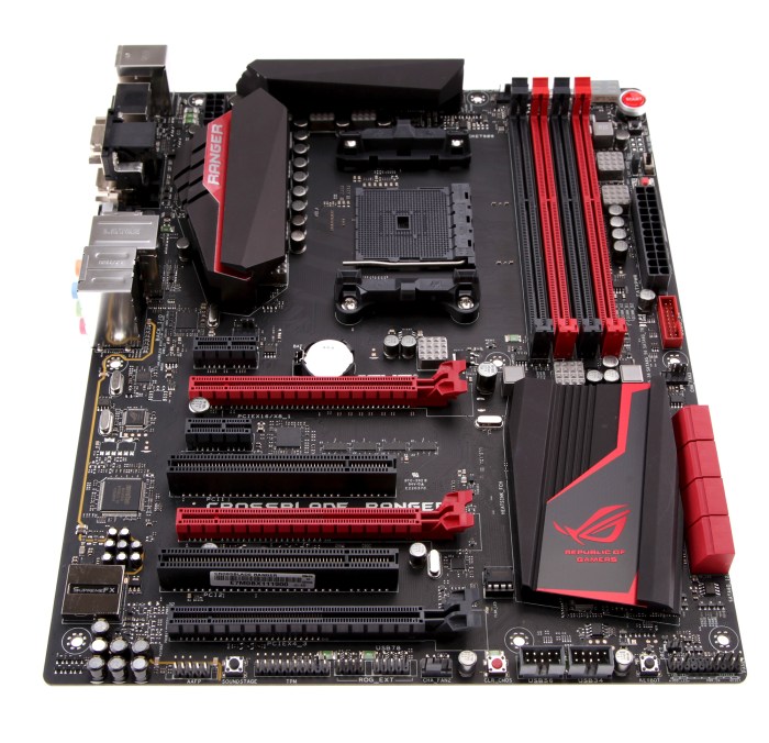 Asus ranger crossblade motherboard rog fm2 gaming motherboards crosshair pc gamer top high graphics ram slots unboxing overview amd main