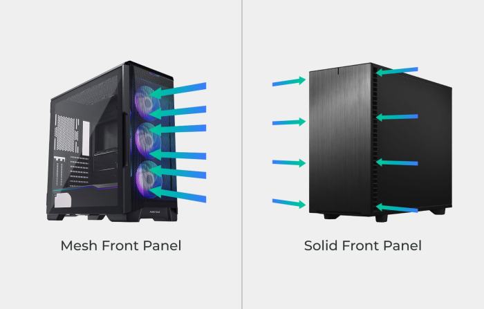 Case PC gaming terbaik dengan airflow optimal dan manajemen kabel yang mudah