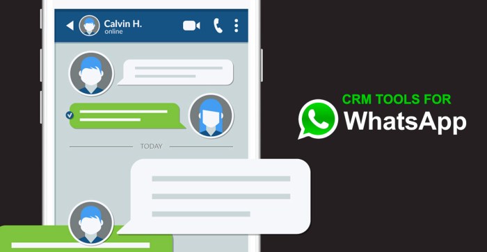 Aplikasi CRM yang terintegrasi dengan WhatsApp