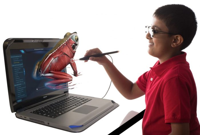 Laptop gaming dengan fitur VR dan augmented reality