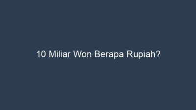 Cara cepat menghitung 10 persen dari satu juta rupiah