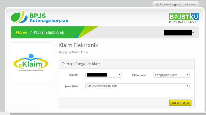 Pengajuan klaim BPJS Ketenagakerjaan tanpa rekening bank