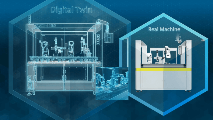 Implementasi teknologi digital twin dalam industri manufaktur modern