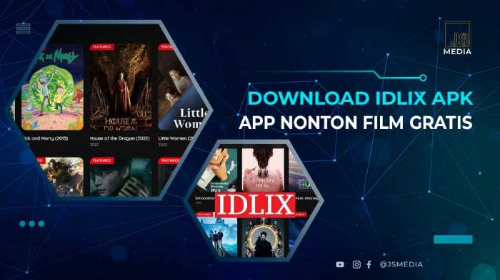 Download IDLIX Apk untuk menonton film subtitle Indonesia