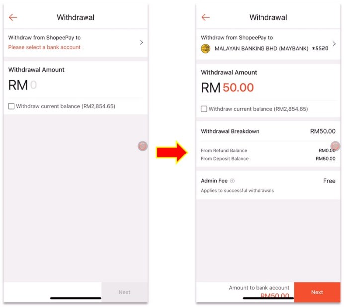 Bagaimana cara mencairkan saldo ShopeePay dari Shopee PayLater?