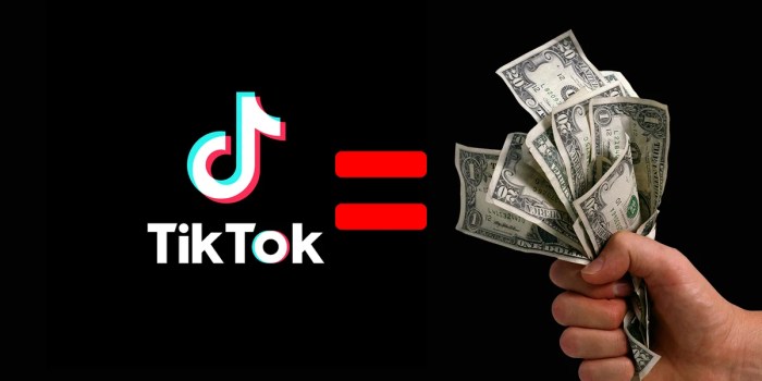 Menghasilkan uang dari tiktok dengan membuat konten menarik dan unik