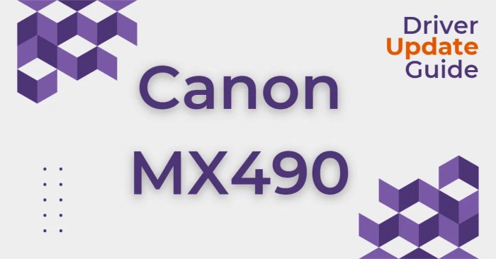 Mendapatkan driver printer canon mx490 gratis dan original