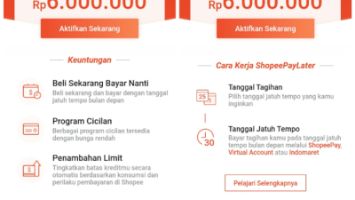 Apa perbedaan Shopee PayLater dengan kartu kredit?