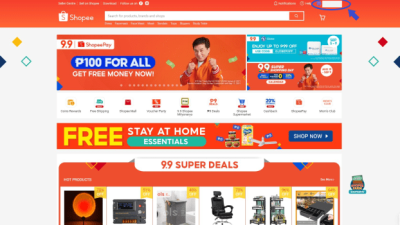 Cara aktivasi akun shopee yang baru didaftarkan