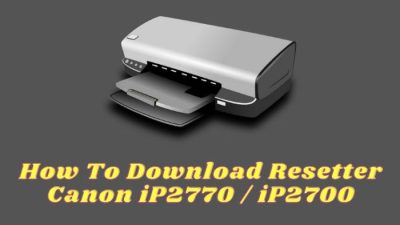 Troubleshooting printer canon ip2770 yang tidak terdeteksi komputer