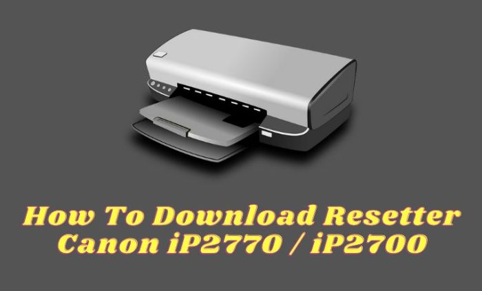 Troubleshooting printer canon ip2770 yang tidak terdeteksi komputer