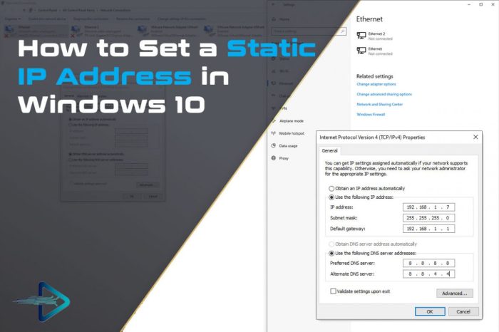 Cara setting static IP address di router wifi