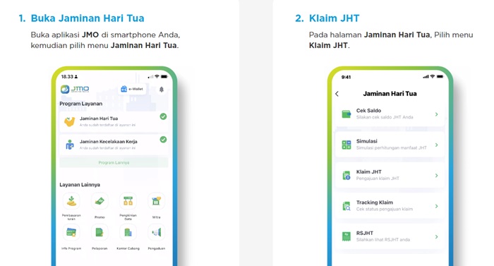 Perbedaan klaim jht bpjs ketenagakerjaan online dan offline