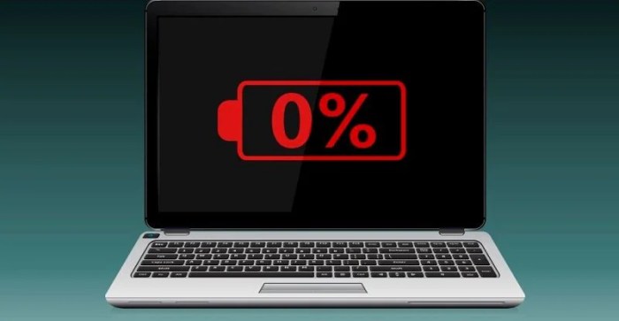 Cara mengatasi laptop yang baterai nya cepat habis